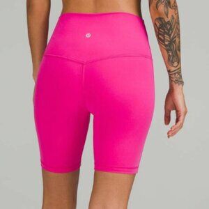 Lululemon Align High-Rise Short 8" Sonic Pink Size 14